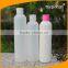 250ml PET Cylindrical White Plastic Cosmetic Bottle With Sprayers