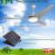 Vent tool solar panle indoor use dc motorcooling fan 60 inch 24V solar panel power ceiling fan