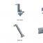 adjustable solar roof mounting system for flat concrete roof or tin roof