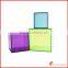 colored acrylic box