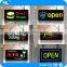 Customized small rainbow colors wireless LED sign display board