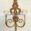 MW-0008-01 Baroque style hanging wall candle holder with metal