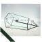 Five double diamond large geometric glass greenhouse plant micro landscape flowerpot container factory direct OEM