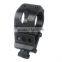 T2008 Durable Gun Optical Sight Flashlight Mount Holder Clip Clamp Black