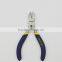 2015 cheap polishing 4.5" mini diagonal nose pliers