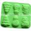 10113Christmas shaped silicone chocolate mould and mold