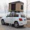 Easy set up gas strut air supported hard shell camper roof top tent