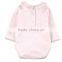 2015 hot sale organic cotton baby romper lacy toddler winter clothing for infant girl