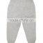 Fashion cheap high quality plain grey child pants wholesale