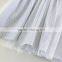 Fairy Dress Light Sky Blue and White Stripes Child Flutter Sleeve Summer Frock Chiffon Skirt
