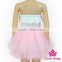52SQG060 Lovebaby wholesale 3 layers pink chiffon tutu skirt with sequin bow attach short casual party Tutu Dress For Kids
