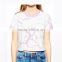 Dongguan Hot sale fashion ladies short sleeves print 100%cotton sports T-shirt