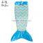 ShiJ Tails Mermaid Blanket For Kids (Blue)
