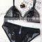 Runwaylover 5391 Hot Sale Ladies Sexy Embroider Sexy Bra and Panty Set