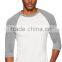 Next Level Apparel Tri-Blend Unisex 3/4 Raglan Sleeve Tee - made from 50% polyester, 25% cotton and 25% rayon