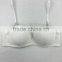 Ladies white lace transparent underwear sexy bra panty set