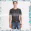 Hot Style Custom Made Best Quality Man's Simple Printing Pattern Boat Neck T-Shirts