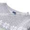 Comfortable Funny Christmas Pattern Warm New Design Knitted Kids Pullover Sweater for Girls