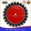 Middle size laser saw blade for asphalt