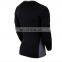 new custom skin tight spandex compression shirt design
