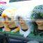 fashion Genuine Women's Fluffy Fox Fur Hats Winter Flexible Multicolor