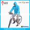 Mens fashion durable short plastic bike rain cape with hood