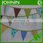 cheap DIY decoration polyester printed bunting kit for birthday party