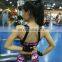 2016 Super High Quality Running Exercise Padded Racerback Yoga Bra Brand Sport Bra
