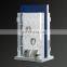 Rotating lockable acrylic watch display cabinet with double sides