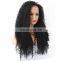 Kinky curly wig human hair lace front wig
