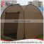 double layer military tent canvas fabric automatic folding cheap family tent