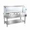 Dish chafing dish chafer dishes food warmer buffet stainless steel silver electric food warmerbainmarie