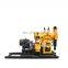 Portable small rotary Borehole mine water well drilling rig 150m