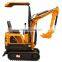 1.8ton XN18 chinese Mini  Excavator Fuel Consumption Excavators