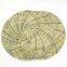 Home deco natural round seagrass  handmade kitchen placemats