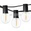 Outdoor Indoor LED G40 String Lights Edison Filament Bulbs for Party Wedding Christmas Halloween