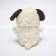 Weighted White Puppy Soft Animal Stuffed Plush Toys for Kids