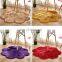 long hair pile acrylic polyester synthetic sheepskin carpets