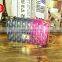 Hot rainbow clutch pvc jelly purse lady mini clear waterproof crossbody bags small handbags for women