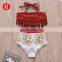 kids swim suit Swimsuit Girls Cute 3Pcs Pineapple Newborn Baby Girls Tassels Swimwear Bathing Beachwear young girl swimsuit