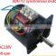 60mm diameter Reversible all metal gear 220v/14w/30rpm AC synchronous motor gearbox motor
