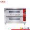 2-deck commercial gas baking pizza oven
