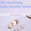china custom aluminium cnc metal precision machining lathe turning brass spare parts