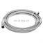 8FT AN4 AN6 AN8 AN10 Fuel Hose Oil Gas Cooler Hose Line Pipe Tube Outside 304 Stainless Steel Braided Inside CPE Rubber