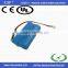 2014 CE/ RoHS/UL lithium iron 3.7v 18650 1500mah/2000mah/2200mah li-ion battery 18650 8.4v