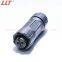 Street Light 2pin M12 connector  llt waterproof  ip68 power Led cable 3 4 5 6 7 8 2+3pin connector