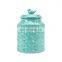 New Factory Custom unique designed cute decorative bird shape ceramic canister cookie jars with lid