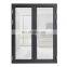 Wind proof bullet proof security dooraluminium LOW-E  laminated glass door