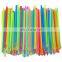 Best Selling Plastic Drinking Straws With Spoons