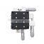 XYZR Axis Trimming Platform Cross Slide Guide Rail Manual Linear Stages Slipway
